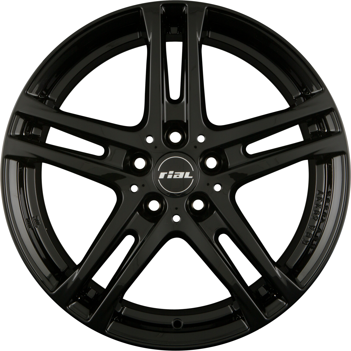 Rial Bavaro Diamant-Schwarz Alufelge 8x18 Zoll ET35 LK 5x114.3 ML70.1