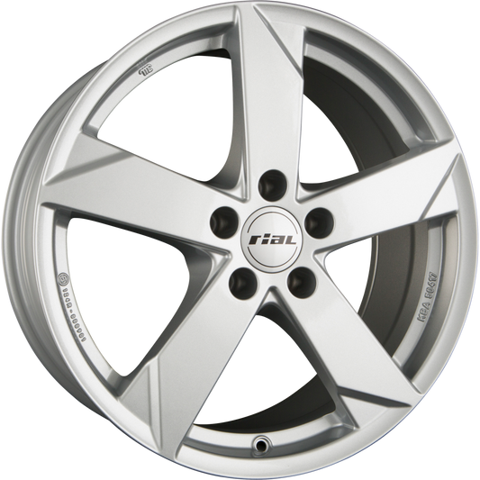 Rial Kodiak Polar-Silber Alufelge 6.5x16 Zoll ET41 LK 5x115 ML70.2 – Bild 2