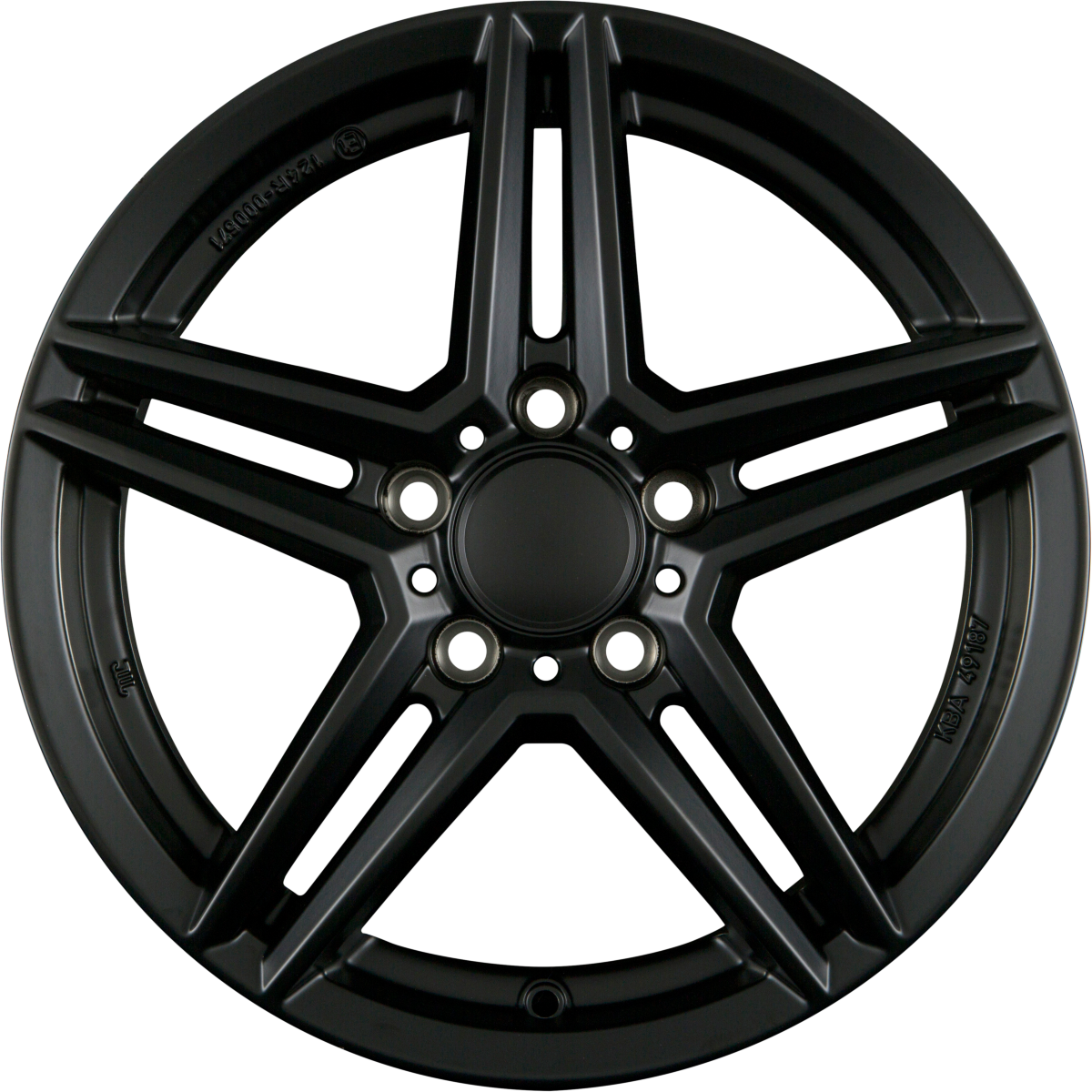 Rial M10 Racing-Schwarz Alufelge 8.5x19 Zoll ET45 LK 5x112 ML66.6