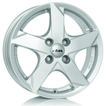 Rial Kodiak polar-silber Alufelge 6x15 Zoll ET23 LK 4x108 ML65.1 – Bild 3