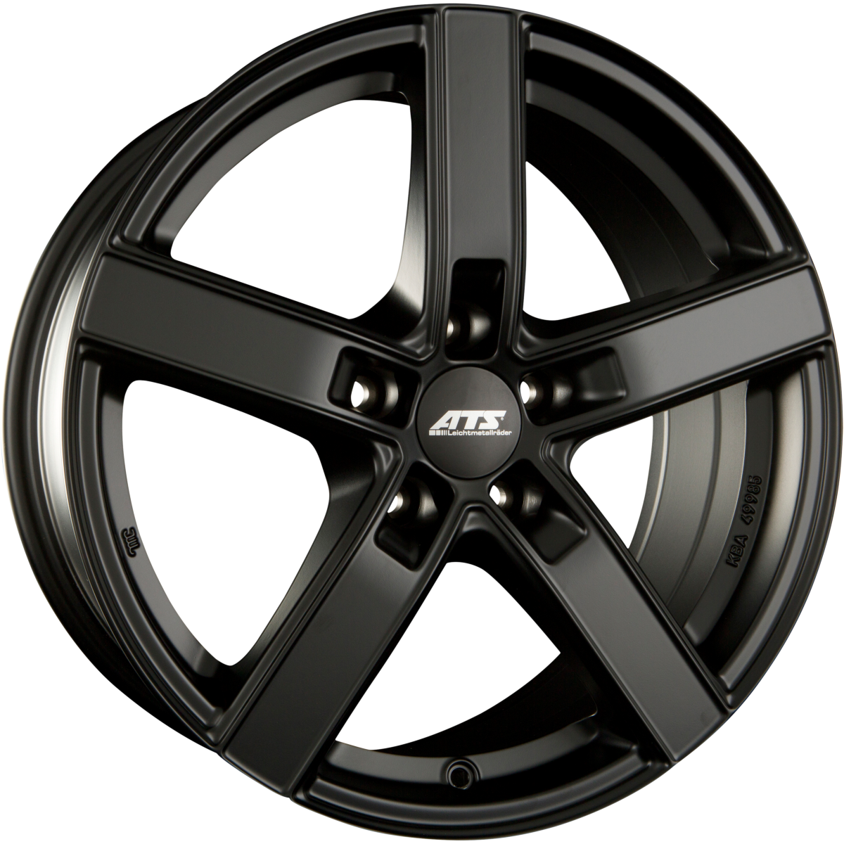 ATS Emotion Racing-Schwarz Alufelge 7.5x17 Zoll ET32 LK 5x120 ML72.6 – Bild 2