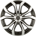 Alutec W10X Racing-Schwarz Frontpoliert Alufelge 9x20 Zoll ET35 LK 5x112 ML66.5