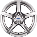 Alutec Grip Polar-Silber Alufelge 8x18 Zoll ET40 LK 5x108 ML63.4