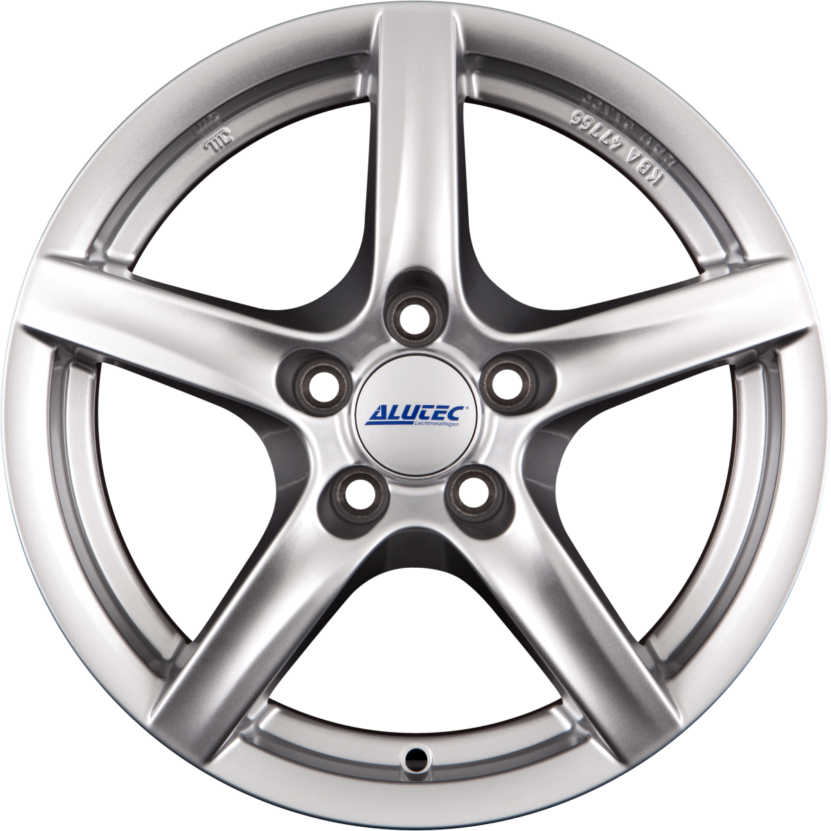 Alutec Grip Polar-Silber Alufelge 8x18 Zoll ET40 LK 5x108 ML63.4