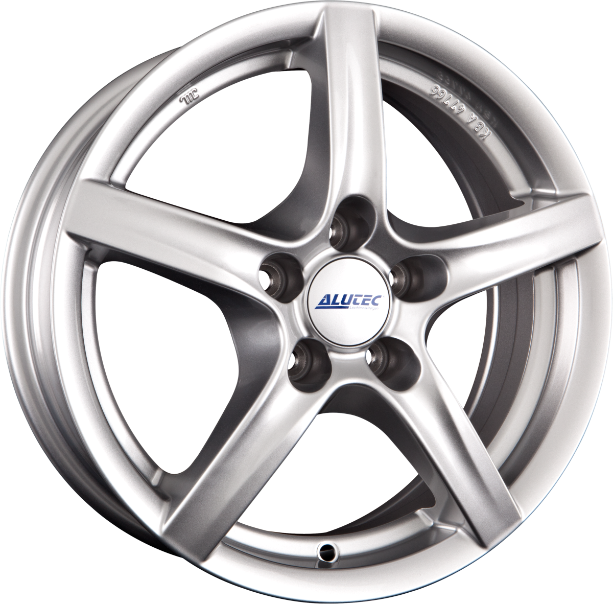 Alutec Grip Polar-Silber Alufelge 8x18 Zoll ET40 LK 5x108 ML63.4 – Bild 2