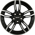 Alutec Drive Diamant-Schwarz Frontpoliert Alufelge 8x18 Zoll ET30 LK 5x112 ML66.6
