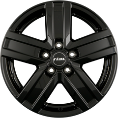 Rial Transporter Diamant-Schwarz Alufelge 7x17 Zoll ET22 LK 5x114.3 ML66.1