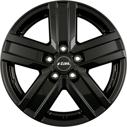 Rial Transporter Diamant-Schwarz Alufelge 7x17 Zoll ET22 LK 5x114.3 ML66.1