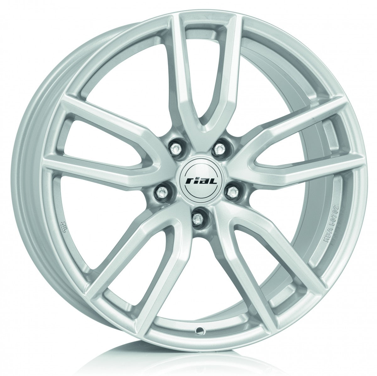 Rial Torino polar-silber Alufelge 8x19 Zoll ET48 LK 5x112 ML70.1