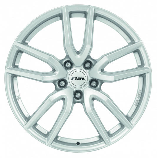Rial Torino polar-silber Alufelge 8x19 Zoll ET48 LK 5x112 ML70.1 – Bild 2