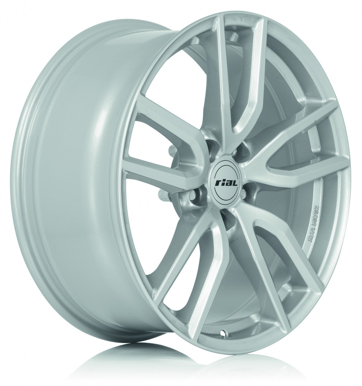 Rial Torino polar-silber Alufelge 8x19 Zoll ET48 LK 5x112 ML70.1 – Bild 3