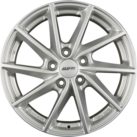 Alutec Singa Polar-Silber Alufelge 6.5x16 Zoll ET38 LK 5x114.3 ML67.1