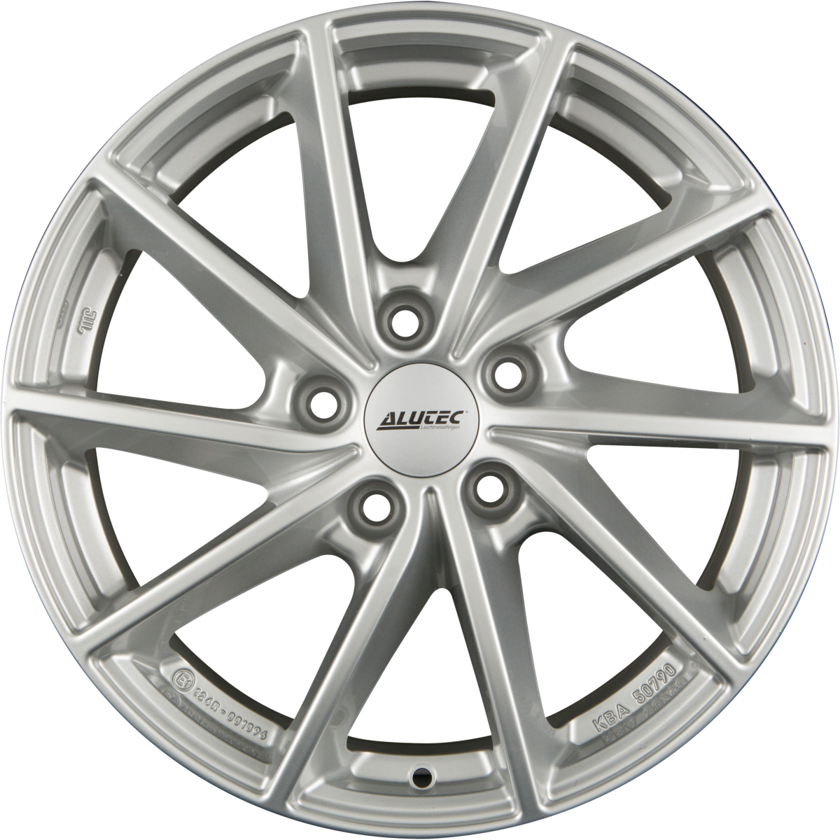 Alutec Singa Polar-Silber Alufelge 6.5x16 Zoll ET45 LK 5x114.3 ML64.1