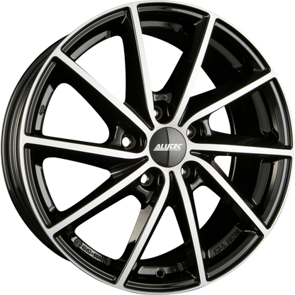 Alutec Singa diamant-schwarz frontpoliert Alufelge 7x17 Zoll ET40 LK 5x114.3 ML66.1 – Bild 7