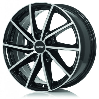 Alutec Singa diamant-schwarz frontpoliert 6x16 ET23 - LK4/108 ML65.1