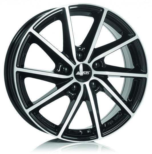 Alutec Singa diamant-schwarz frontpoliert 6x15 ET47 - LK4/100 ML54.1