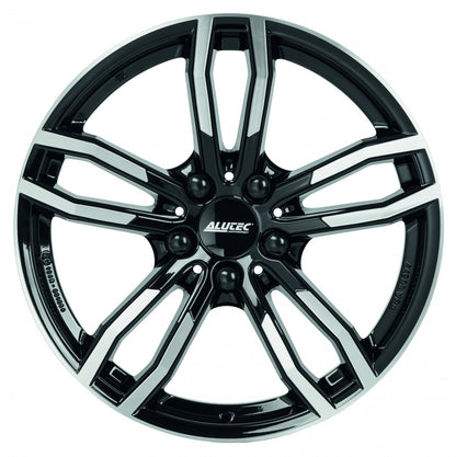 Alutec Drive diamant-schwarz frontpoliert Alufelge 7.5x17 Zoll ET52 LK 5x112 ML66.5