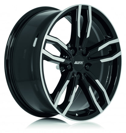 Alutec Drive diamant-schwarz frontpoliert Alufelge 7.5x17 Zoll ET52 LK 5x112 ML66.5