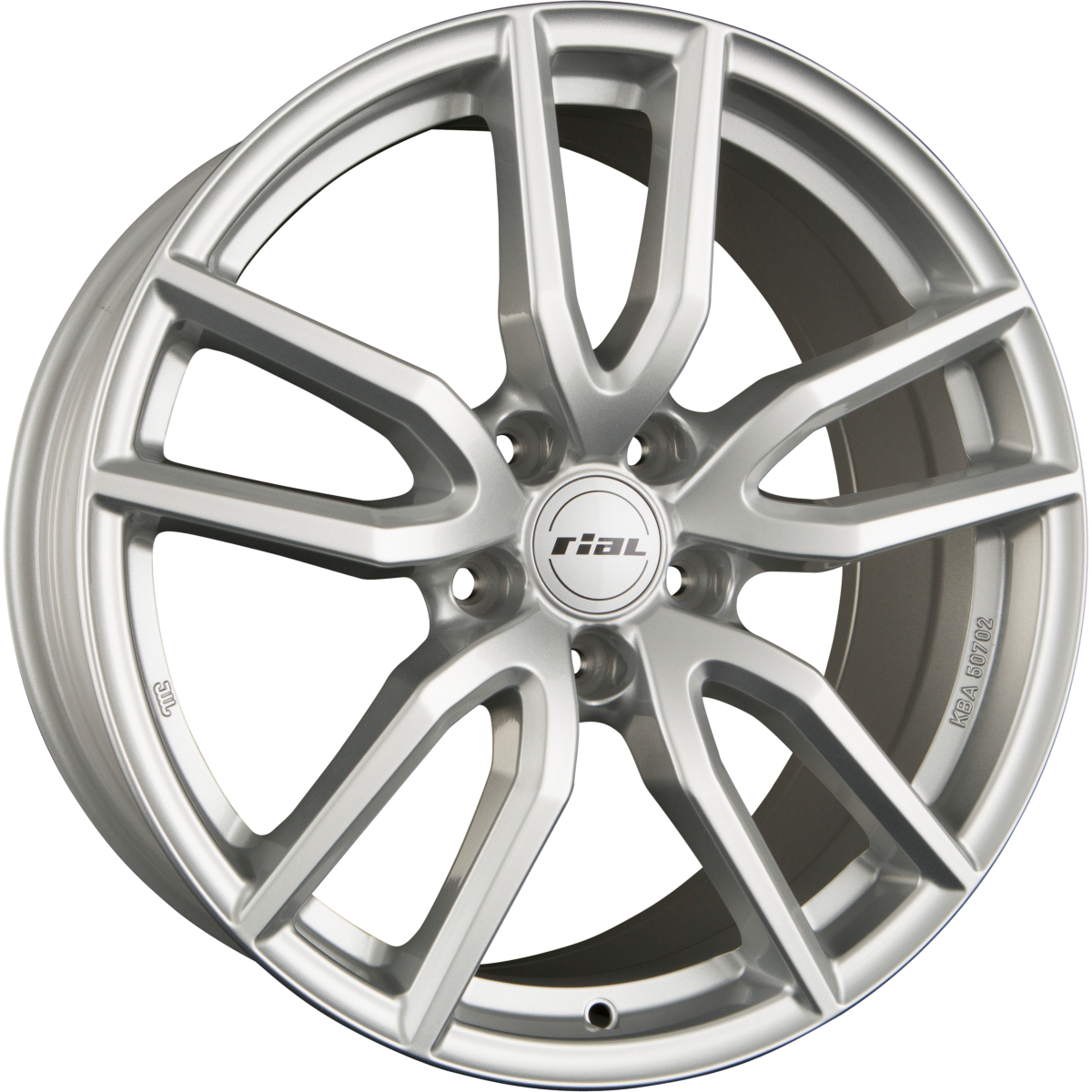 Rial Torino polar-silber Alufelge 6.5x16 Zoll ET50 LK 5x108 ML63.4 – Bild 6