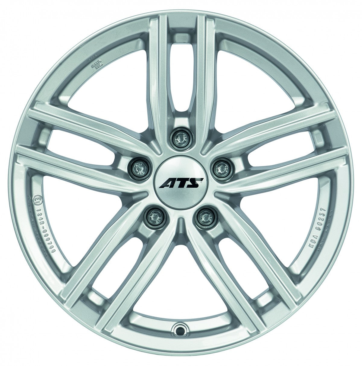 ATS Antares polar-silber 6x15 ET43 - LK5/112 ML57.1