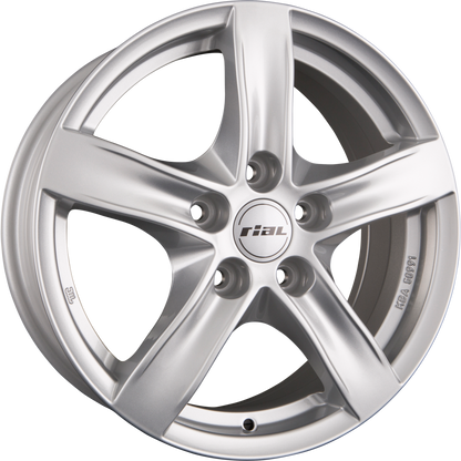 Rial Arktis Polar-Silber Alufelge 8x18 Zoll ET45 LK 5x114.3 ML70.1 – Bild 2