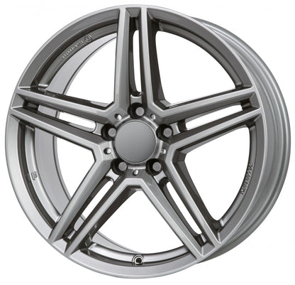 Rial M10X metal-grey Alufelge 8.5x20 Zoll ET40 LK 5x112 ML66.5