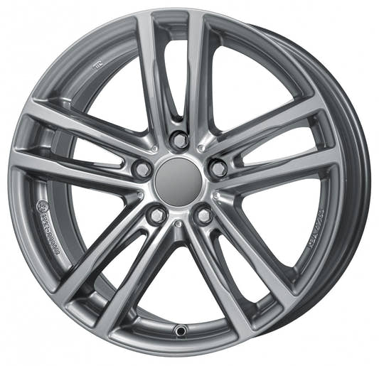 Rial X10 metal-grey Alufelge 7.5x17 Zoll ET37 LK 5x120 ML72.6