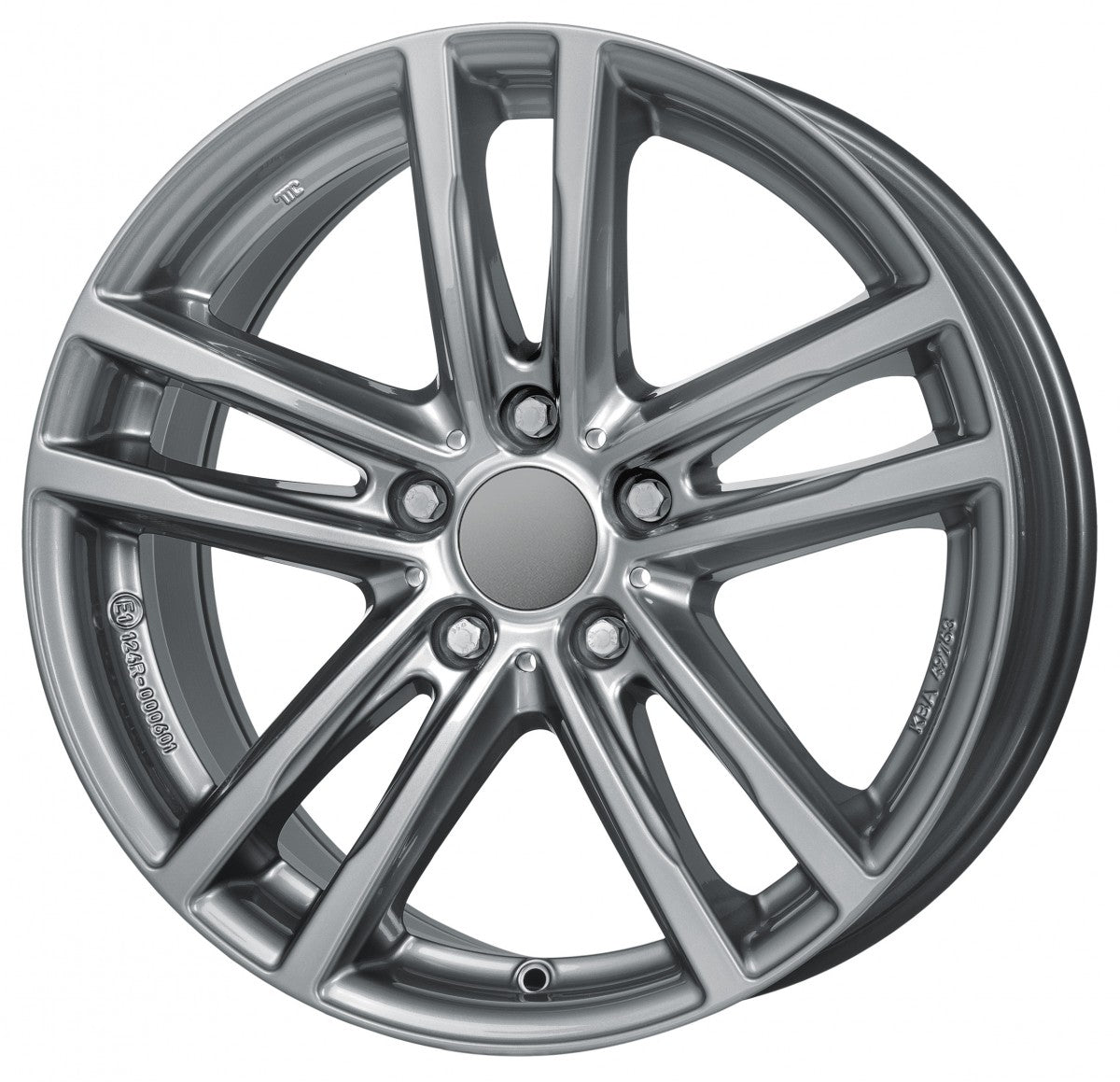 Rial X10 metal-grey Alufelge 7.5x17 Zoll ET43 LK 5x120 ML72.6