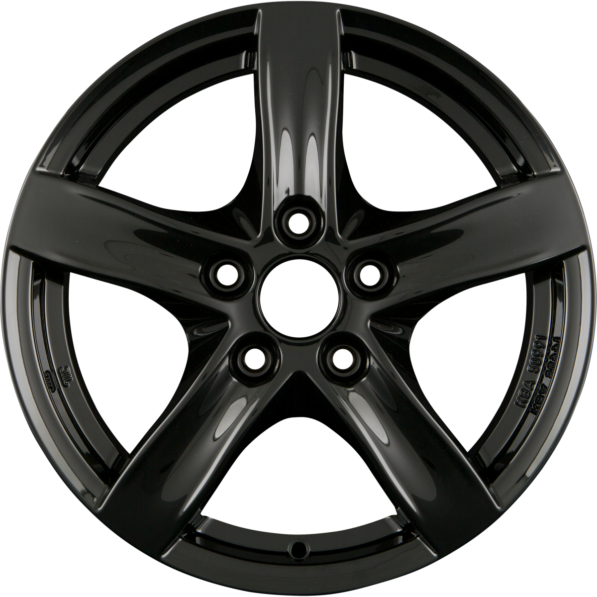 Rial Arktis Diamant-Schwarz Alufelge 6.5x16 Zoll ET41 LK 5x105 ML56.6