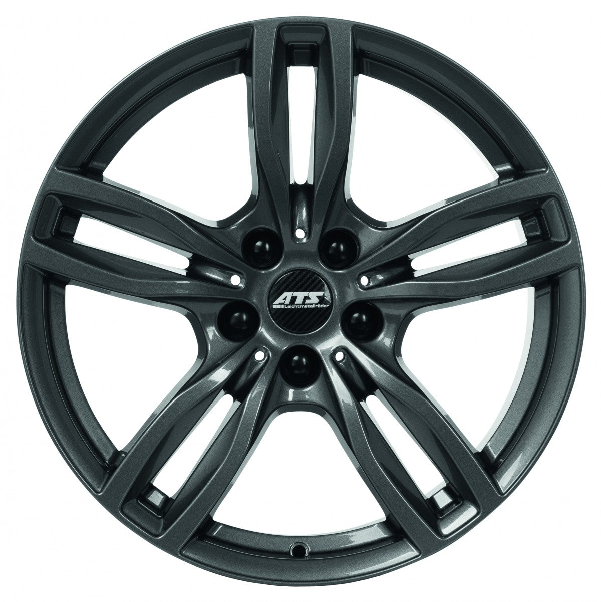 ATS Evolution dark grey 7x16 ET52 - LK5/112 ML66.5