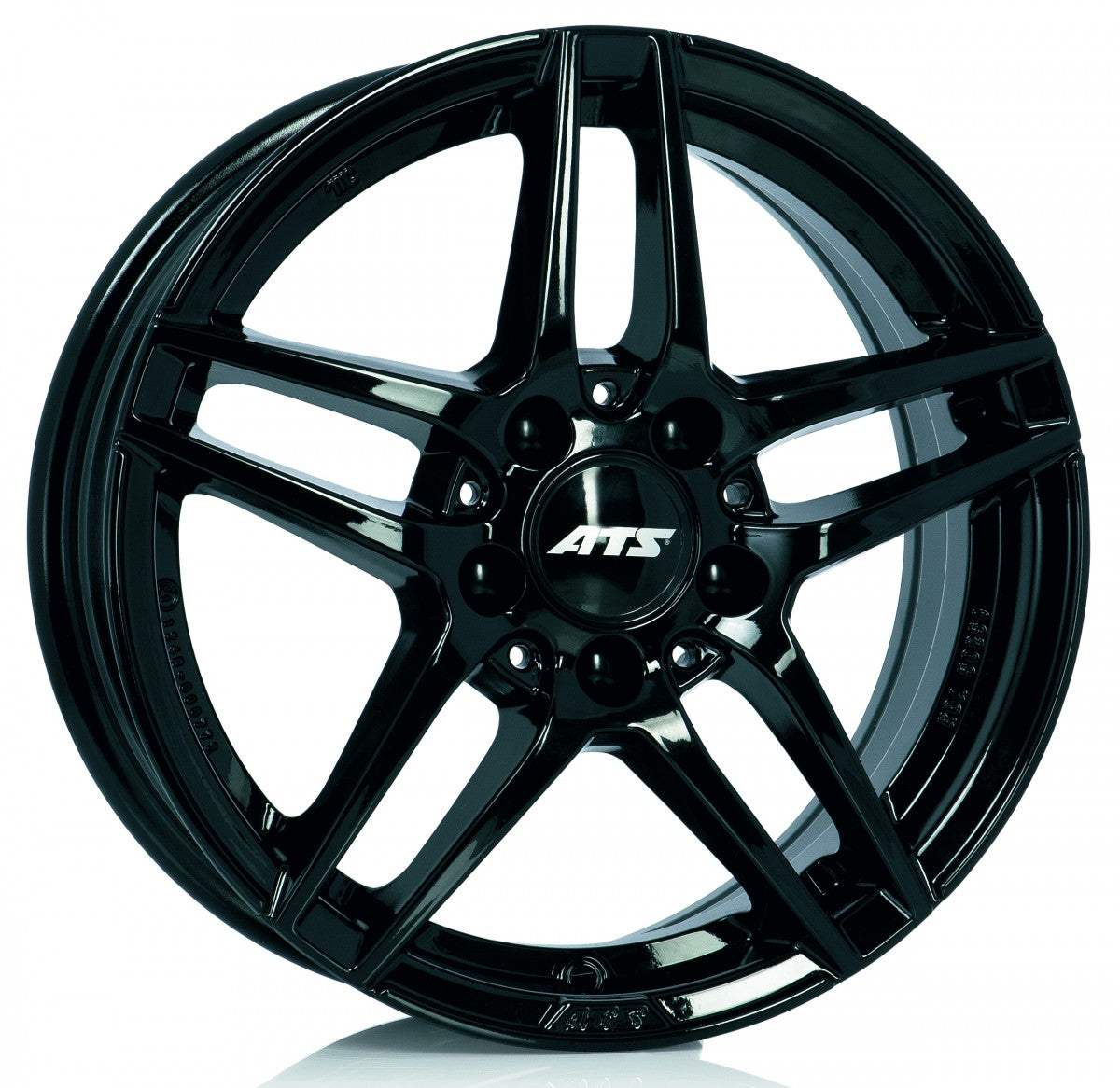ATS Mizar diamant-schwarz 8x19 ET43 - LK5/112 ML66.5