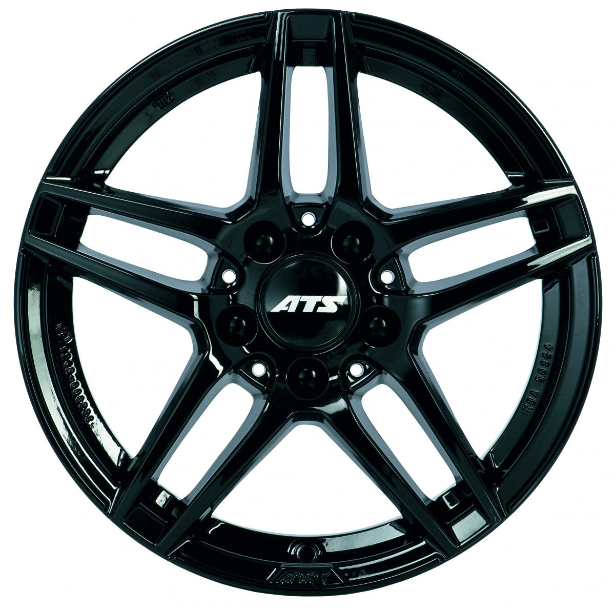ATS Mizar diamant-schwarz 8x19 ET52 - LK5/112 ML66.5