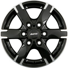Alutec Titan Diamant-Schwarz Frontpoliert Alufelge 7.5x17 Zoll ET38 LK 6x114.3 ML66.1