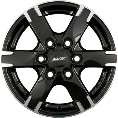 Alutec Titan Diamant-Schwarz Frontpoliert Alufelge 7.5x17 Zoll ET38 LK 6x114.3 ML66.1
