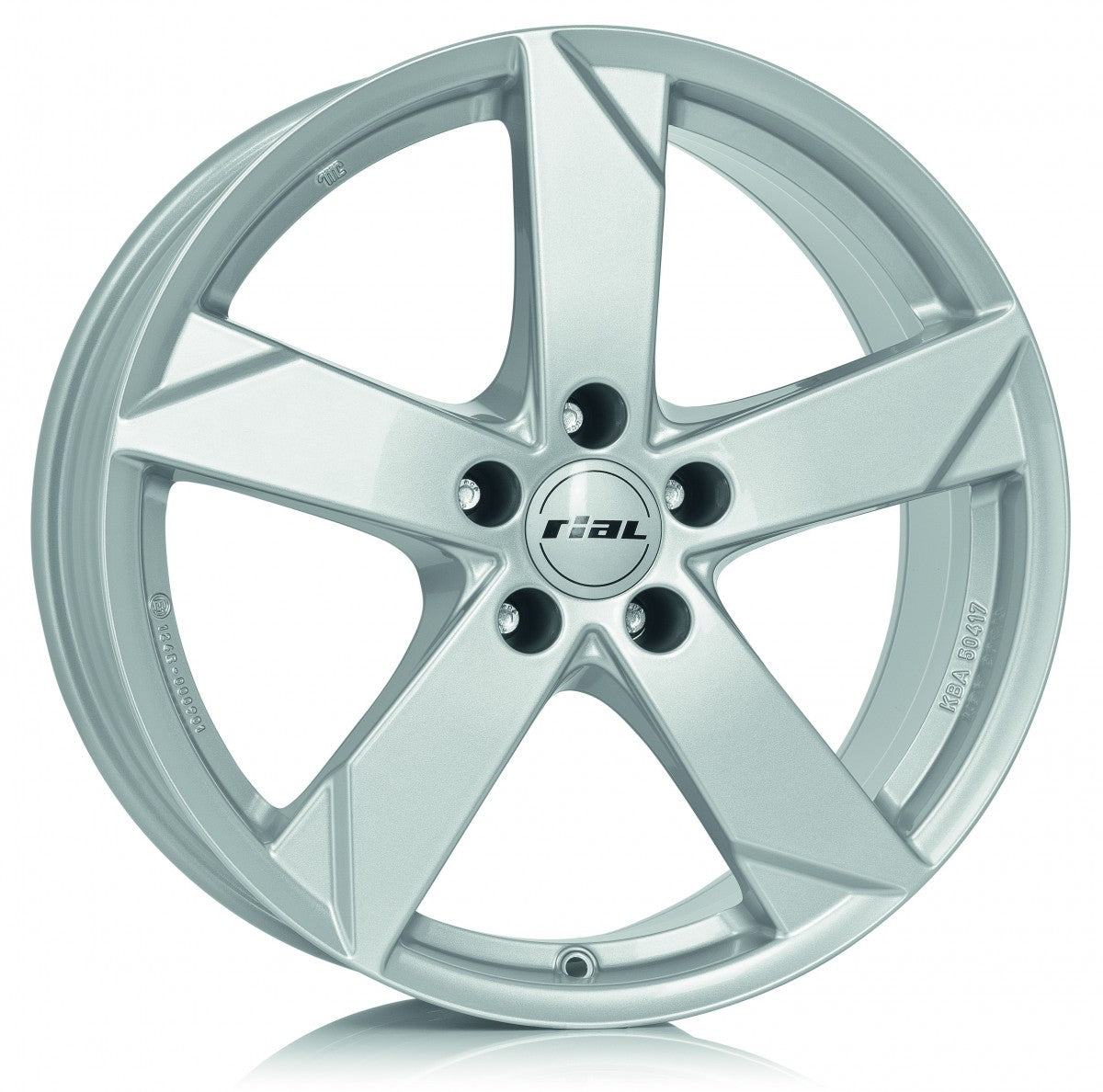 Rial Kodiak polar-silber Alufelge 5.5x14 Zoll ET47 LK 4x100 ML54.1