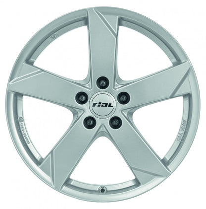 Rial Kodiak polar-silber Alufelge 5.5x14 Zoll ET47 LK 4x100 ML54.1 – Bild 2