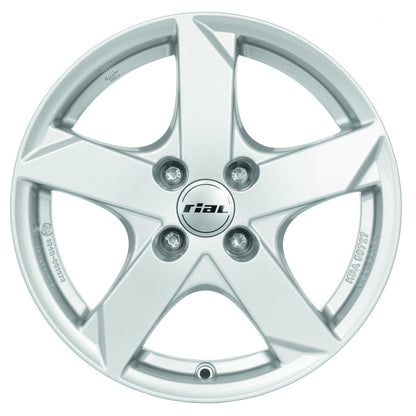 Rial Kodiak polar-silber Alufelge 5.5x14 Zoll ET47 LK 4x100 ML54.1 – Bild 4