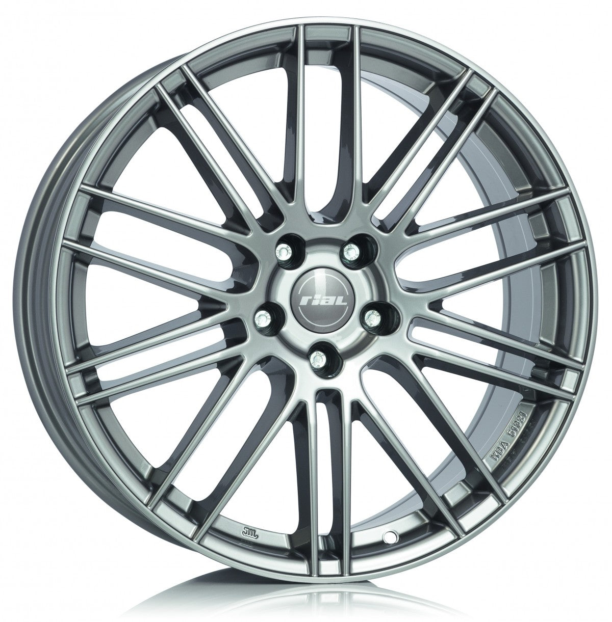 Rial Kibo metal-grey Alufelge