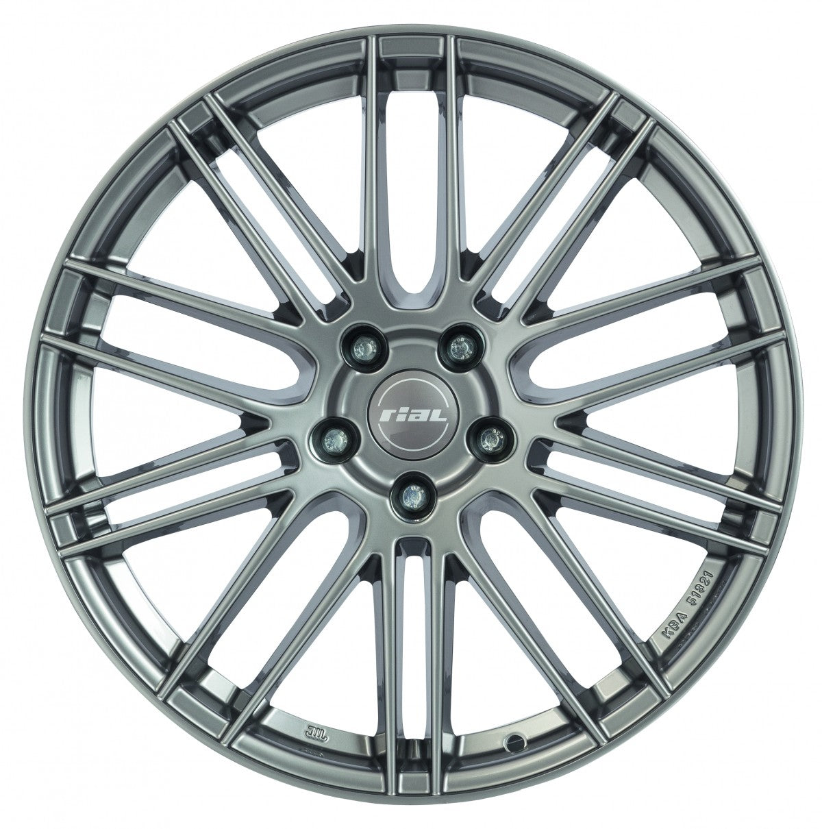 Rial Kibo metal-grey Alufelge – Bild 2