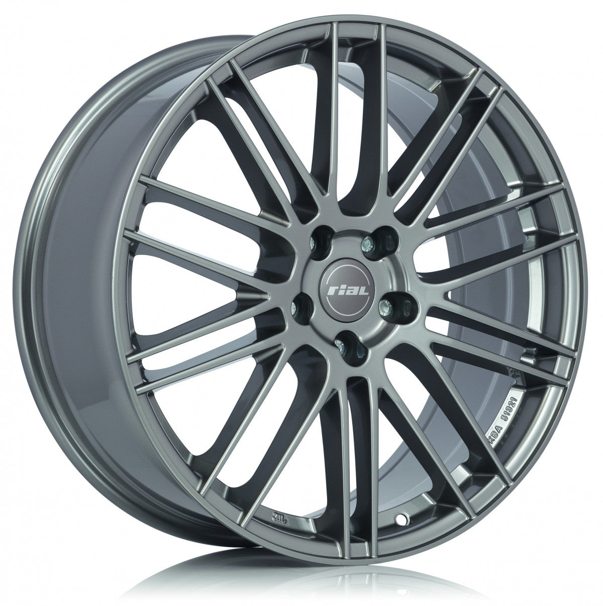 Rial Kibo metal-grey Alufelge – Bild 3