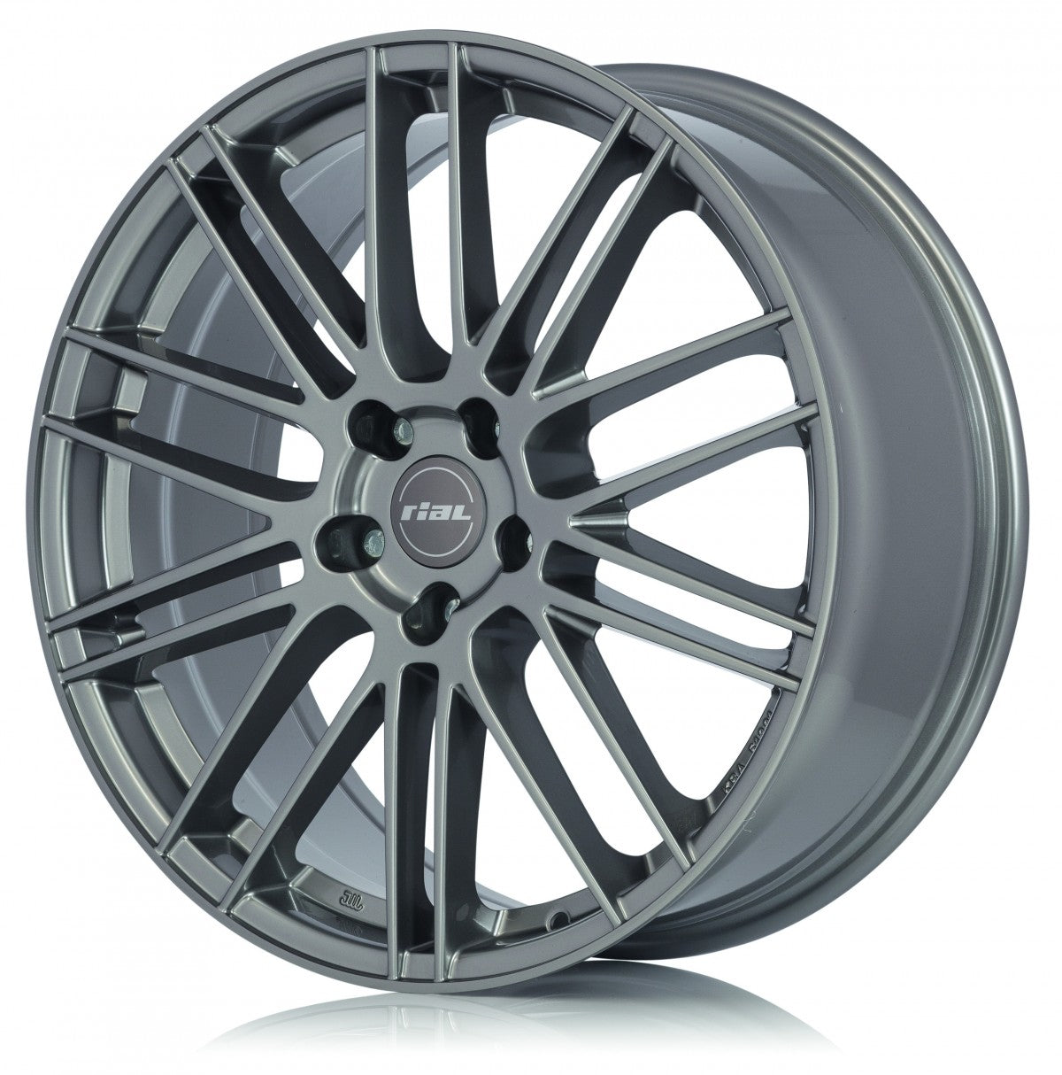 Rial Kibo metal-grey Alufelge 8.5x20 Zoll ET45 LK 5x114.3 ML70.1 – Bild 4