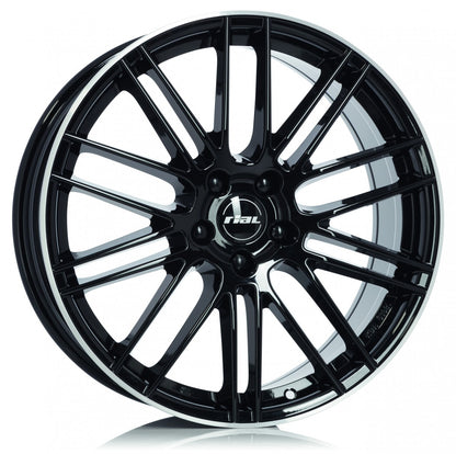 Rial Kibo diamant-schwarz hornpoliert Alufelge 8x18 Zoll ET38 LK 5x105 ML56.6