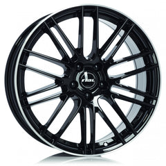 Rial Kibo diamant-schwarz hornpoliert Alufelge 8x19 Zoll ET40 LK 5x112 ML70.1