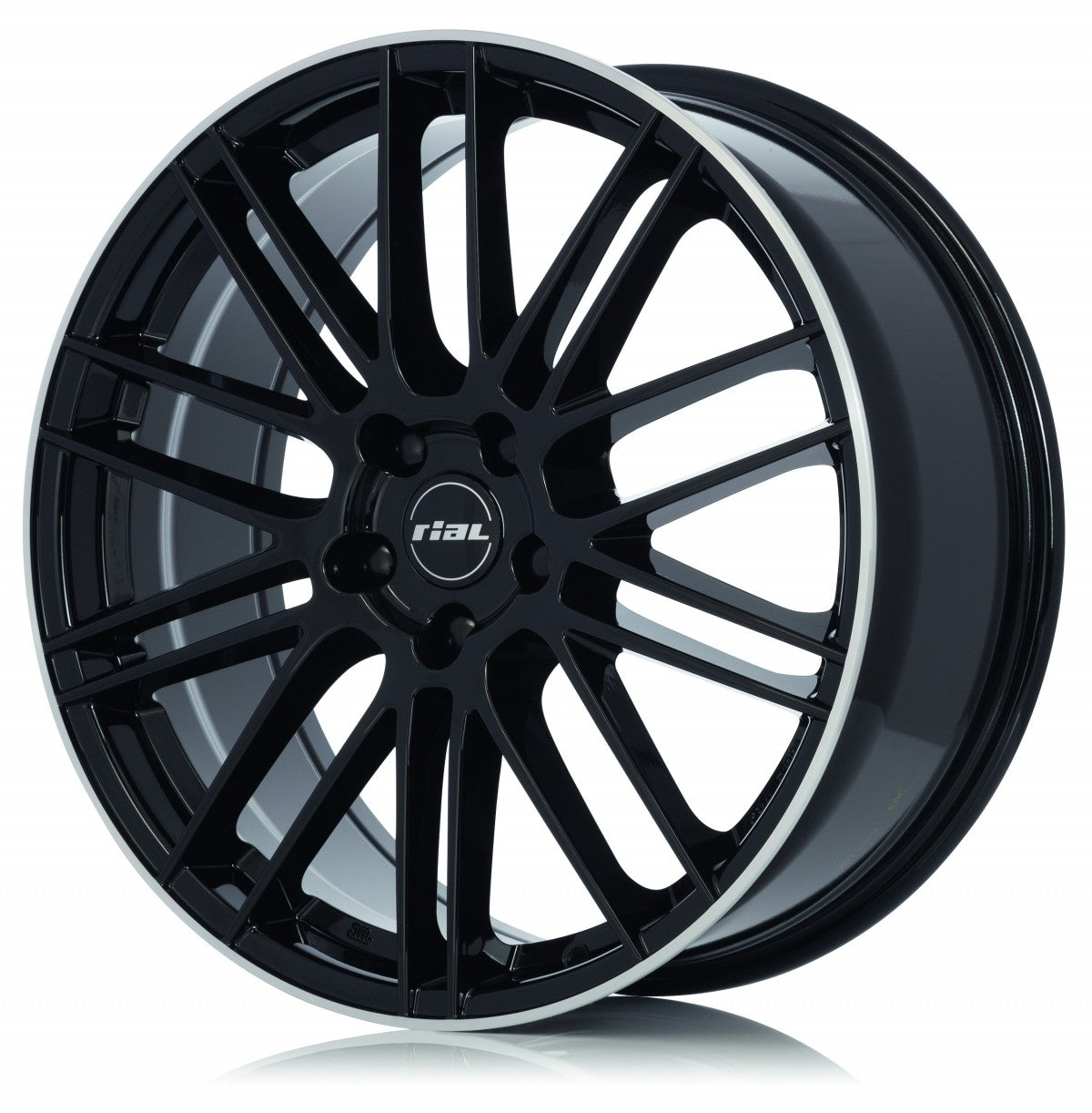 Rial Kibo diamant-schwarz hornpoliert Alufelge 8x19 Zoll ET40 LK 5x114.3 ML70.1 – Bild 4
