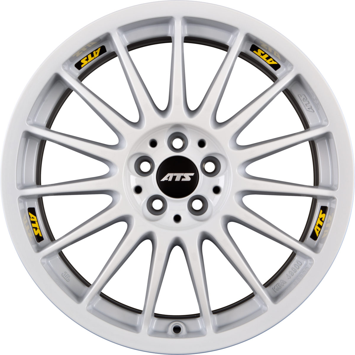 ATS Streetrallye Rallye-Weiß Alufelge 7x17 Zoll ET38 LK 5x105 ML56.6