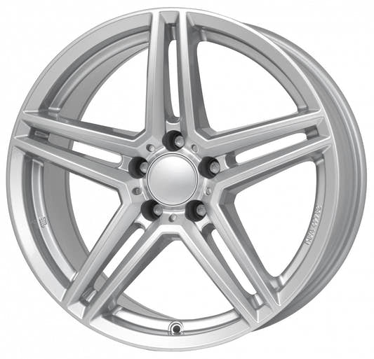 Rial M10 polar-silber Alufelge 8x17 Zoll ET42 LK 5x108 ML63.4