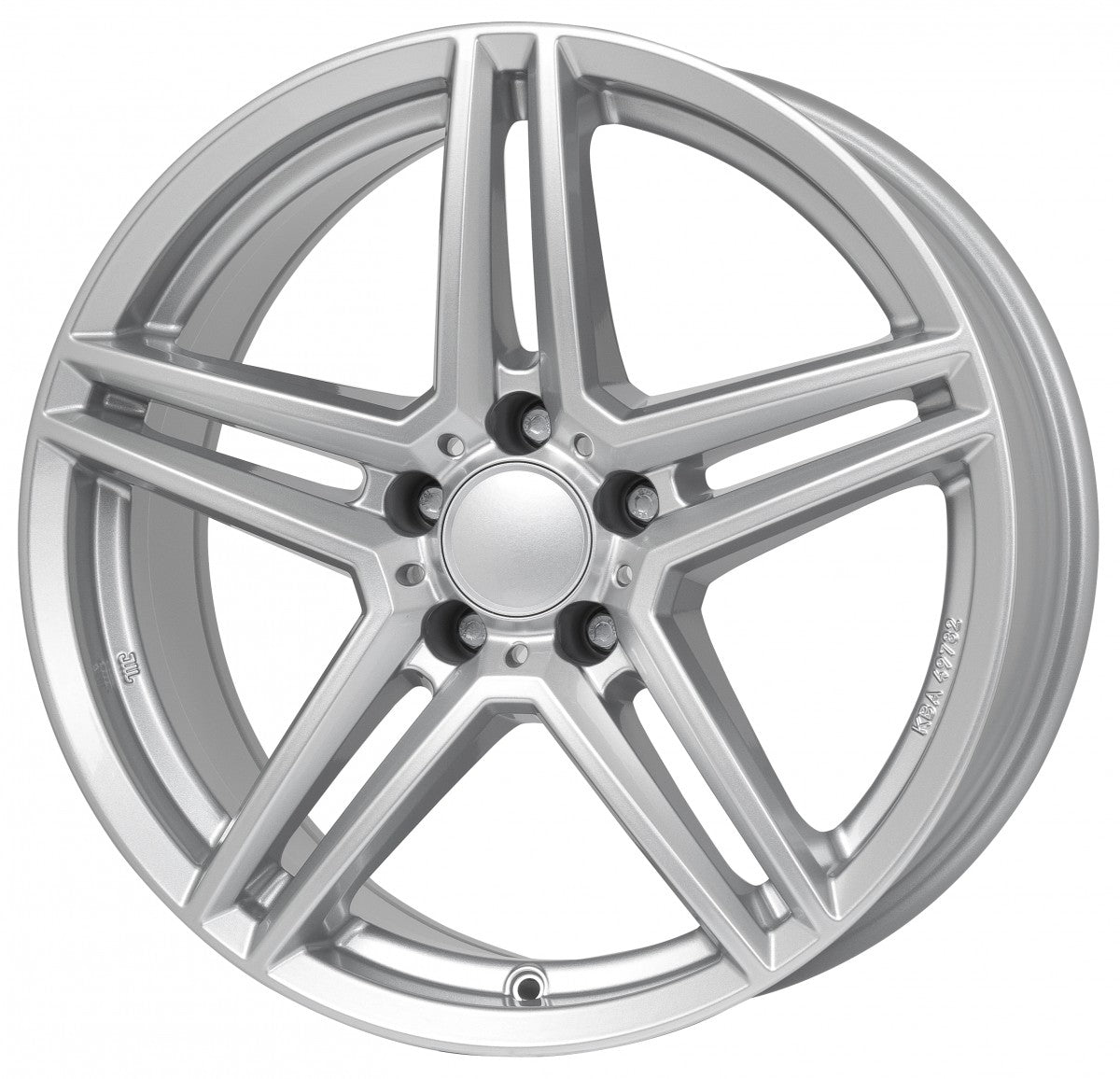 Rial M10 polar-silber Alufelge 8x17 Zoll ET42 LK 5x108 ML63.4