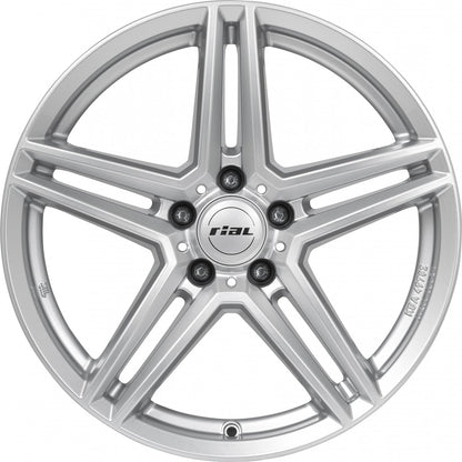 Rial M10 polar-silber Alufelge 8x17 Zoll ET42 LK 5x108 ML63.4 – Bild 3