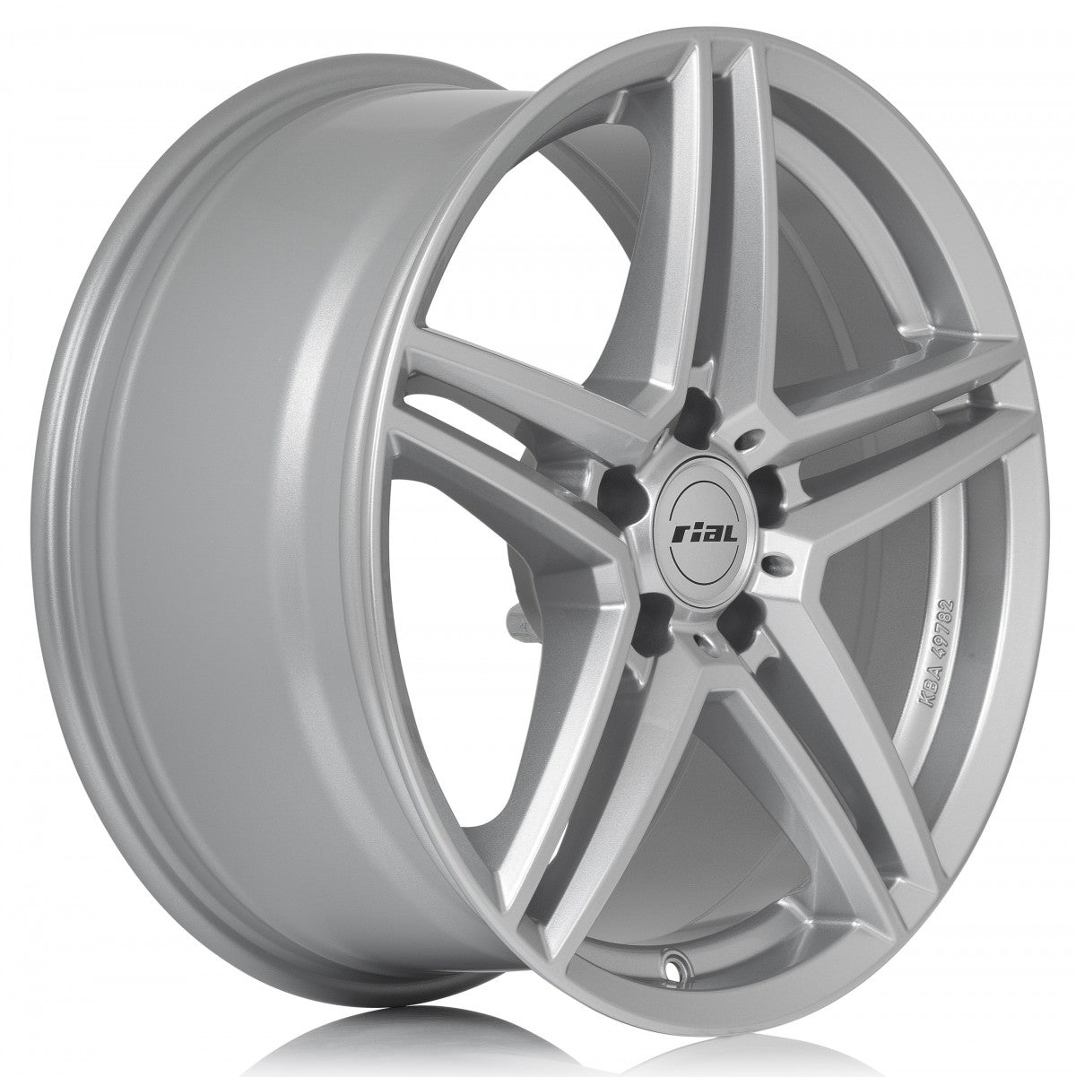 Rial M10 polar-silber Alufelge 8x17 Zoll ET42 LK 5x108 ML63.4 – Bild 4
