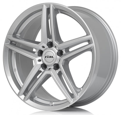 Rial M10 polar-silber Alufelge 8x17 Zoll ET42 LK 5x108 ML63.4 – Bild 5
